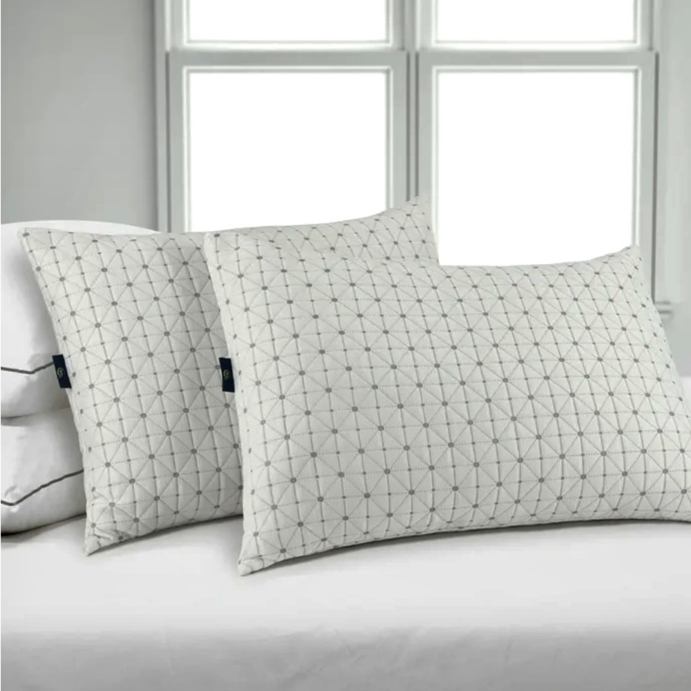 SERTA Perfect Sleeper PAIR of STANDARD/QUEEN Pillow Protectors ONLY is NWT